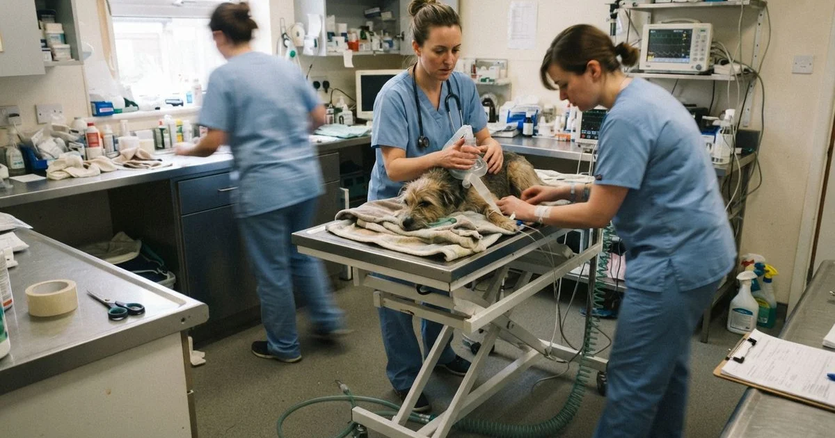 What actually happens when you arrive at an emergency vet